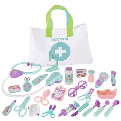 OTONOPI Play Doctor Doctor Set Play House with Storage Bag Mini Doctor Play Set Pretend Play Educational Toys 28 Piece Set Educational Toys for Boys