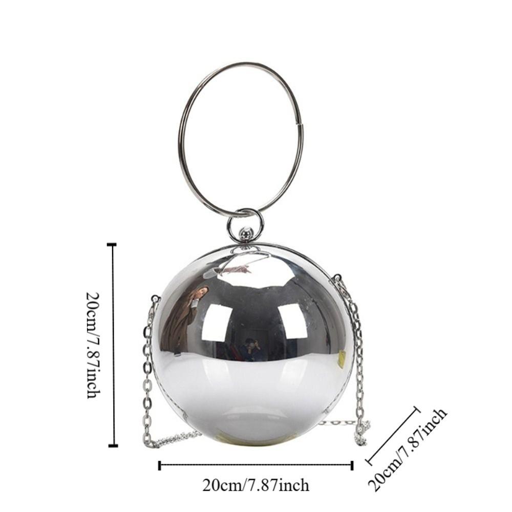 Kedjekula Handväska Armbandsväska Damkuvertväska Retro Kväll Bankettväska Fest