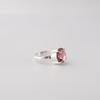 Rhodolite Gemstone 925 Sterling Silver Jewelry Designer Women Ring For Gift RR-72-2