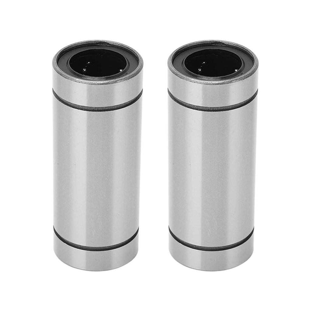 2 st Linjärrörelselager Stål 20 mm ID 32 mm OD 80 mm Längd LM20LUU för Maskinutrustning