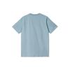 Carhartt WIP T-shirt da uomo a tinta unita con taschino e logo, girocollo, manica corta I030434-0W9-XX
