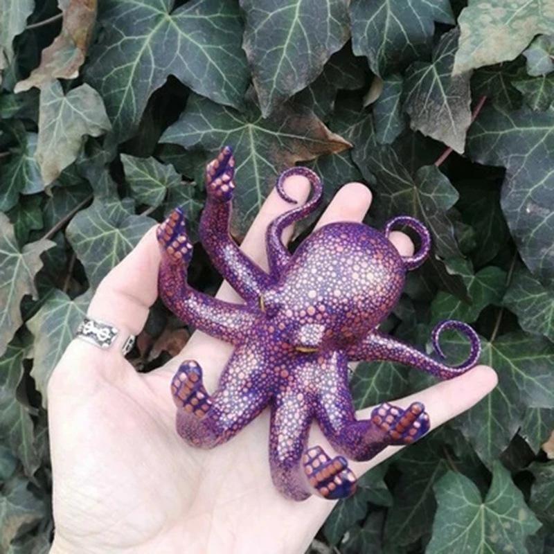 Arg Bläckfisk Arg Bläckfisk Kreativ Dekorativ Skulptur Harts Hantverk Ornament