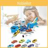 With Aeroplane Toy Vehicles Transport Cargo Airplane Car Children Set Gifts