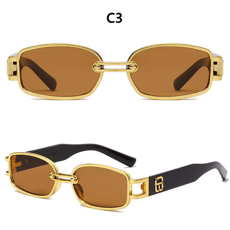 Fashion Small Frame New Square Sunglasses For Women Retro Unisex Outdoor Shades Wild Eyewear Square summer beach Sun Glasses