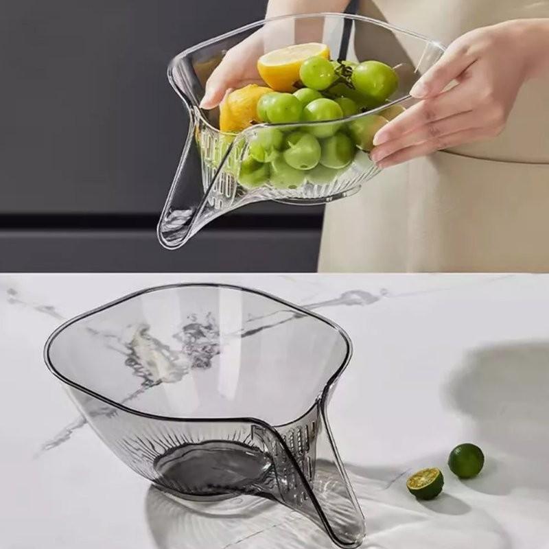 Functional Vegetable Multi Washing Drain Basket Fruit Storage Kitchen Tools