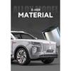 1/24 Hong Qi E-HS9 Pure Electric Large SUV Classic Alloy Car Model Diecasts Toy with Sound and Light Vehicles Decoration Toy Boy