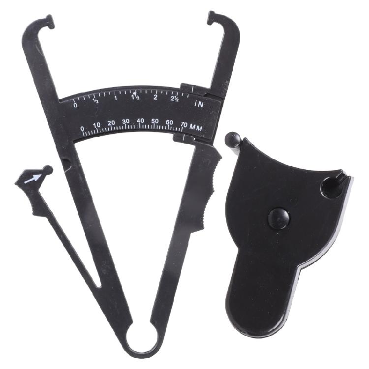 Body Fat Caliper and Measuring Tape for Body Skinfold Calipers and Tape Measure Tool for Accurately Measuring Fitness