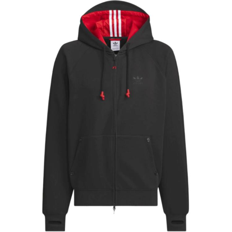 Adidas X Ordinary People Op Hooded Fz Unisex Black JN5829 S