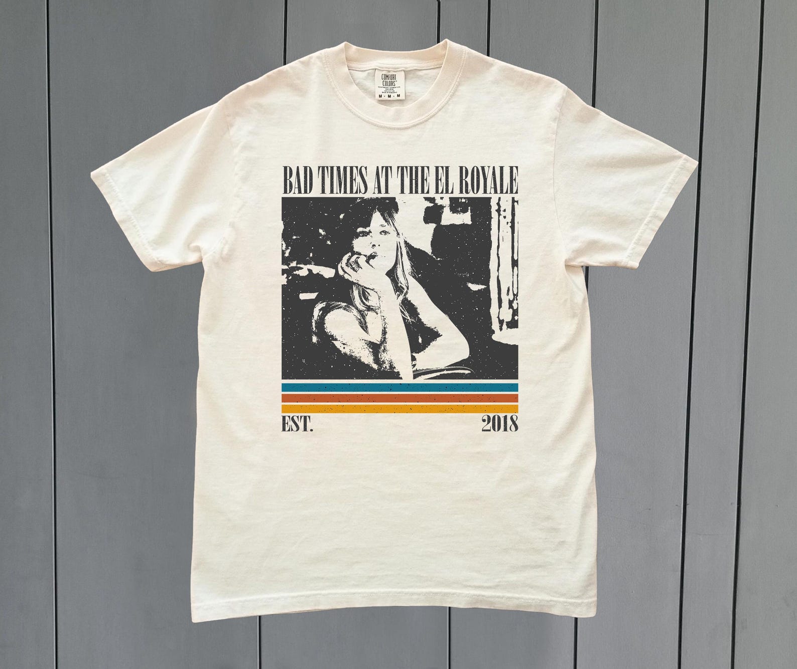 Bad Times at the El Royale Movie Shirt - Comfort Colors Vintage Tee S