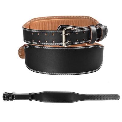 Ceinture de sécurité pour le sport, support de taille, protection, fitness, squat profond, traction dure, ceinture d'haltérophilie, ceinture de protection en cuir PU