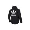 Adidas Originals Trefoil Windbreaker Hooded Jacket Men Outerwear Black BR4146