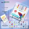 HERO Double-Ended Water-Based Acrylic Markers: Student Art Journal & Children's Drawing Pens
