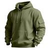Men's Solid Color Sweatshirt Hoodie Men's Sports Large Size Casual Sweatshirt