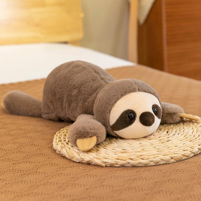 

Lazy party series doll doll cute sloth raccoon fox crocodile doll plush toy 45cm0.22kg