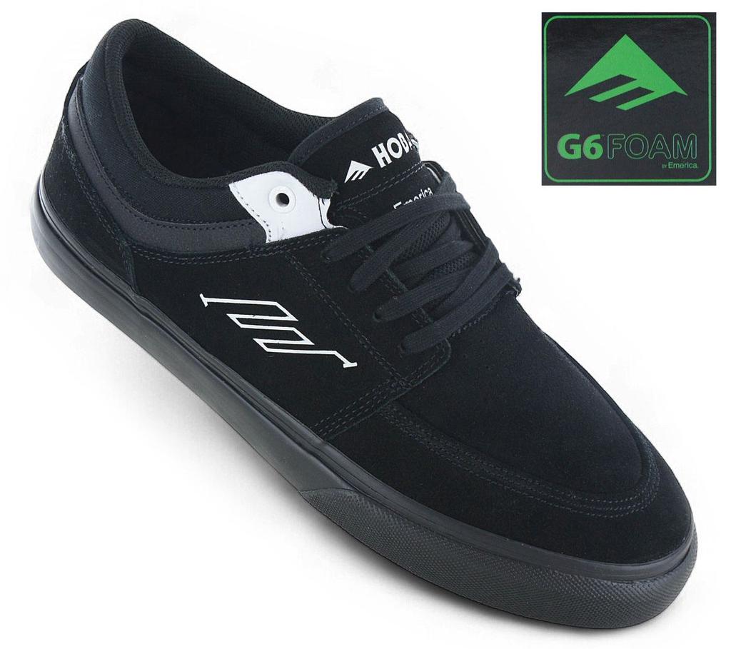 Emerica Hoban - Herren Sneakers Skate Skater Schuhe Schwarz 6102000143-552 ORIGINAL