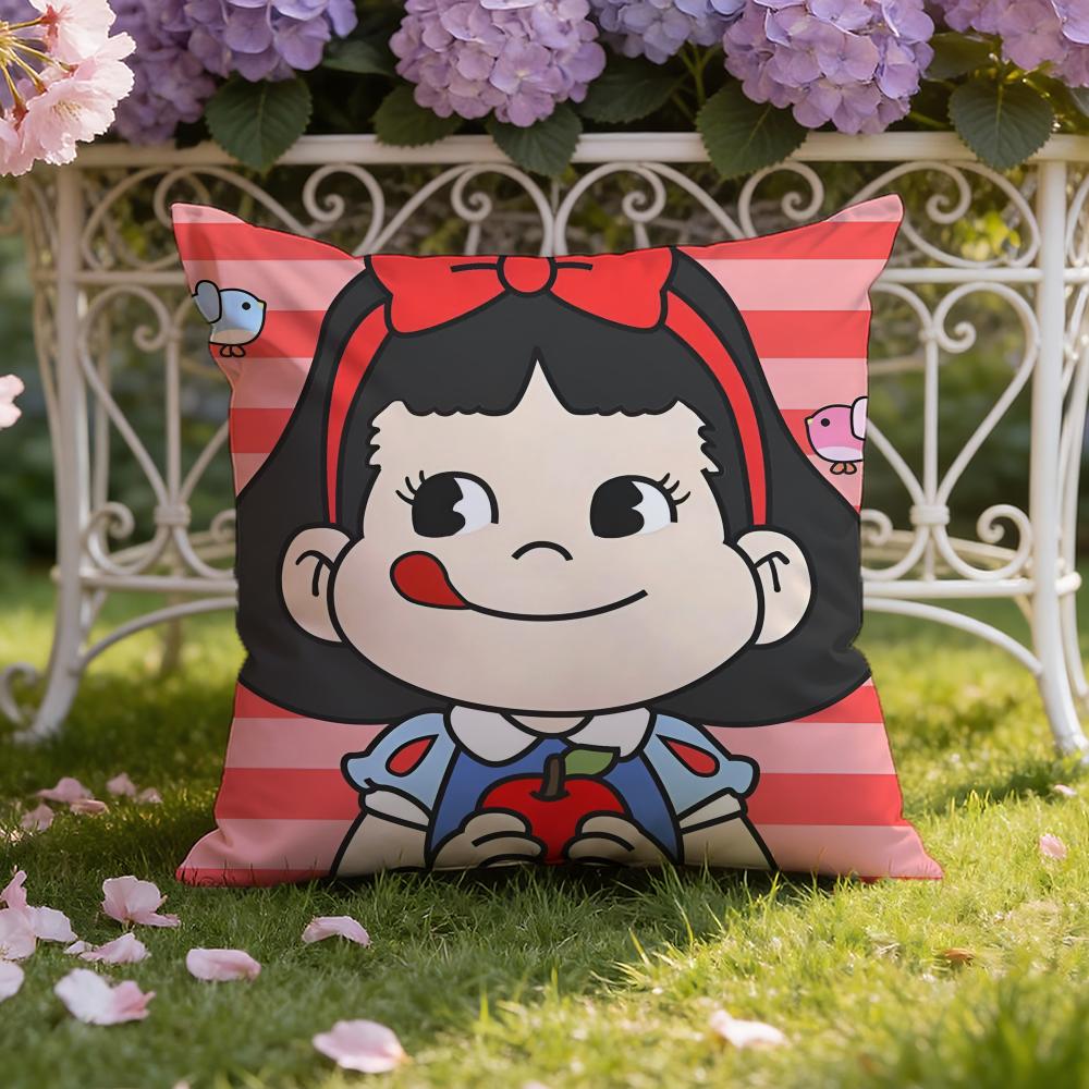 Cute Candy Brand F-FujiyaS Cushion Cover Home & Car Dual-Scene Pillow Cover: Reversible for Premium Comfort