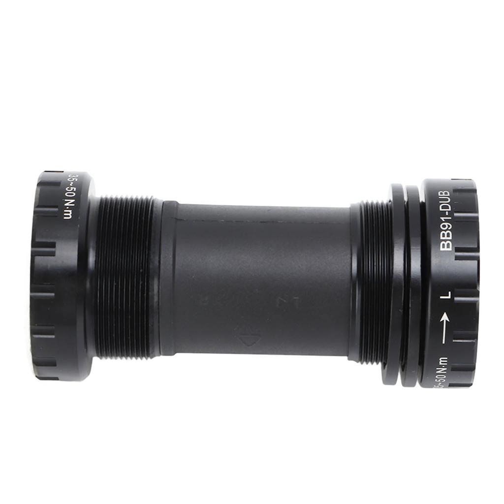BB91DUB Bike Bottom Bracket Integral Sealed Bearing Aluminum Alloy Press Bottom Bracket for Cycling