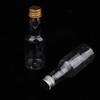 5Pcs Silver/ Gold Caps Plastic Spirit Bottle Party Supplies Alcohol Shot Bottles