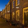 Model Lamppost Courtyard Landscape Decorations LED Railway Light Single-Heads Track Lamp Table Accessories Toys