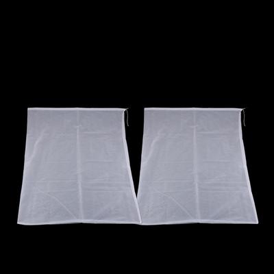 2 Pcs Milk Fine Nylon Strainer Bag Cheese Filter Mesh Cloth 60x70cm/23.62x27.55''