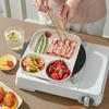 Nonstick Egg Frying Pan 3-in-1 Breakfast Pancake Pan Mini Grill Omelette Steak Pan with Heat Resistant Handle for All Stovetops