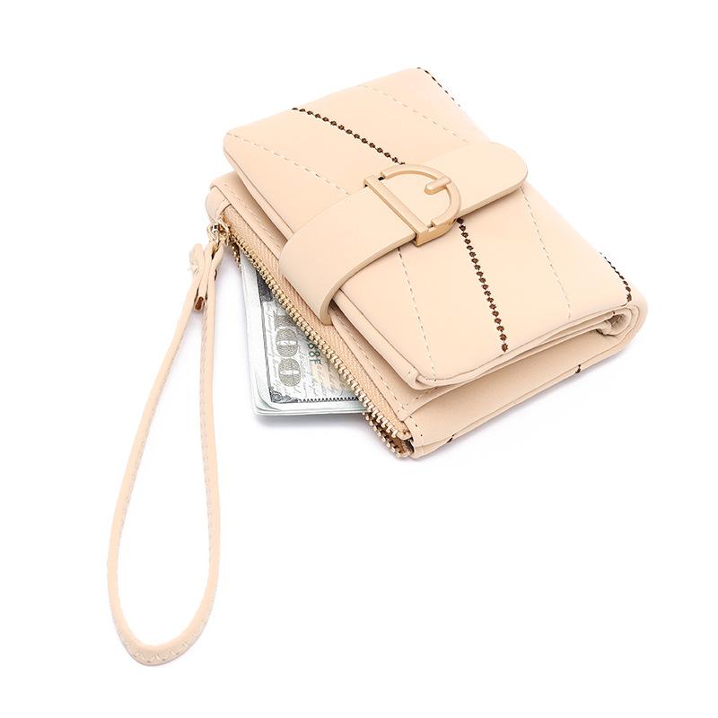 Kurzes Portemonnaie Nische Damenmode Münze College-Stil Studentin Damen Münzbörse