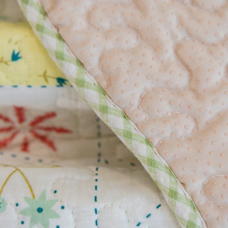 Ins Pastoral Sofa Cushion Fabric Non-Slip Sofa Cover Leather Sofa Cover Four Seasons Universal Pure Cotton Seat Cushion Summer