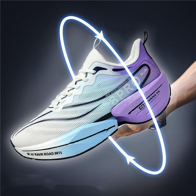 Marathon Shoes Men Casual Sneakers Comfortable Leisure Carbon Plate Lightweight Athletic Running Shoes For Women Tenis Masculino