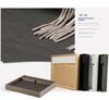 Digu PU Leather Jewelry Display Tray for Rings and Bracelets