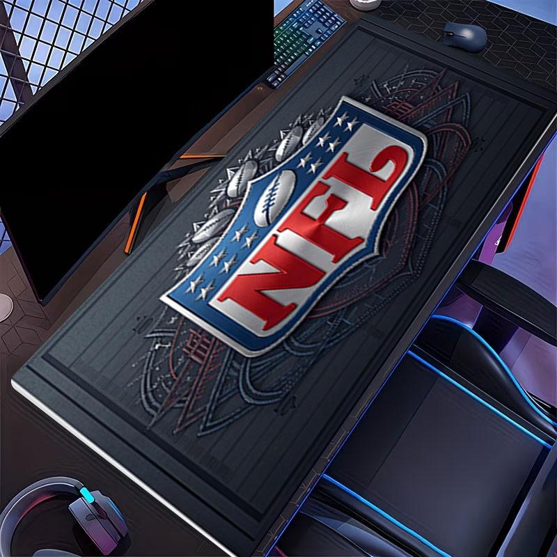 Podložka pod myš s potiskem NFL, pro podložku pod klávesnici, podložka pro notebook PC pro kancelářské domácí použití, dekorace stolu, perfektní narozeninový dárek pro hráče