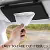 Car Tissue Box Car Sun Visor Tissue Box Interior Holder Auto Interior Storage Universal Car Accessories