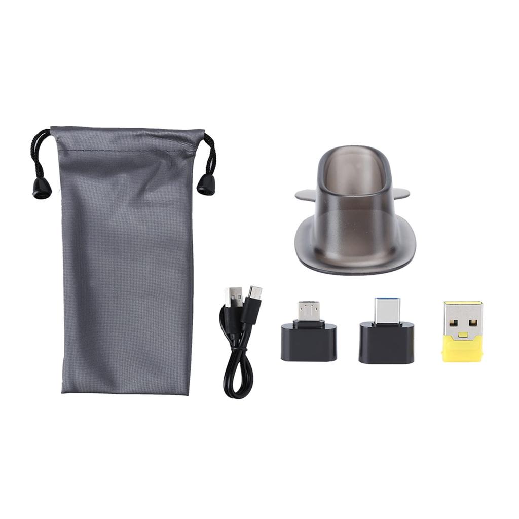 Wireless Optical GHz Pocket Optical Pen Mouse with 1600 DPI Adjustable Handwriting Mini Charging Port and USB Adapter for Tablet Mouse, 2.4 Mouse, PC,