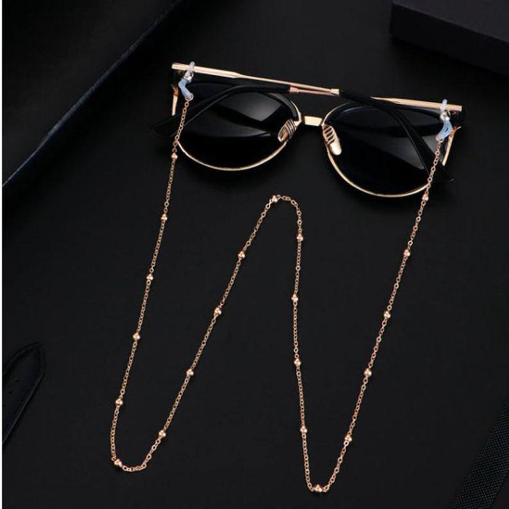 Sunglasses Masking Chains For Women Acrylic Pearl Crystal Eyeglasses Chains Lanyard Glass New Fashion Jewelry Wholesale