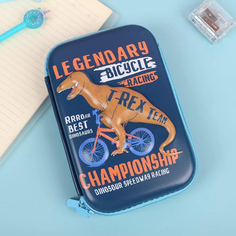 Eva 3D Cube Large Capacity Pencil Case Children'S Multifunctional Stationery Waterproof Pencil Box For Students Office Supplies