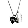 Collana Ciondolo Plettro per Chitarra Stiloso Realizzata con Robusti Materiali in Acciaio Inossidabile Accessorio per l'Uso Quotidiano e i Concerti