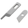 Couteau Supérieur Inférieur pour Machine à Surjeter en Acier Inoxydable Lame de Machine à Coudre Accessoire Industriel pour Singer 14CG744 14U554 Pfaff 4762