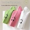 Dopamine Mid-Calf Women's Socks: Cute, Trendy, and Versatile for Spring and Autumn
