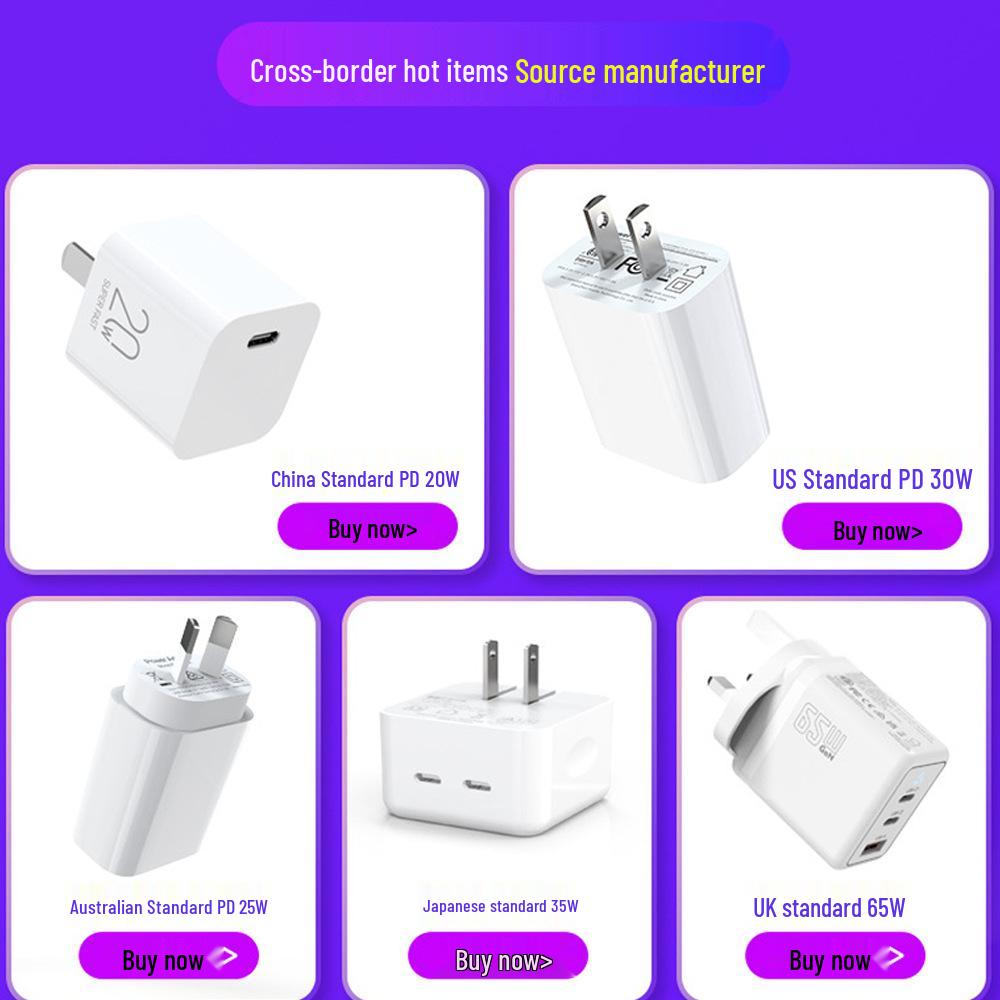 ETL Certified 20W Fast Charger for Samsung S24 Ultra with Type-C Compatibility