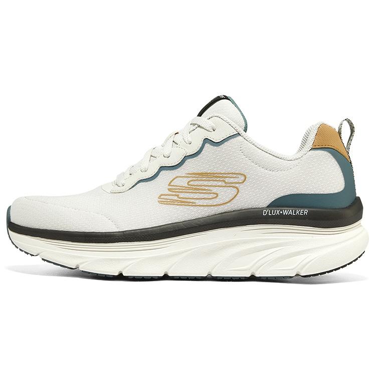 Skechers Dlux Walker White Men s 232264-OFWT EU 44
