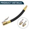 TUCKBOLD Car Tire Inflator Extension Tube 0.305"x32TPI Durable Air Pump Extension Hose Adapter Tire