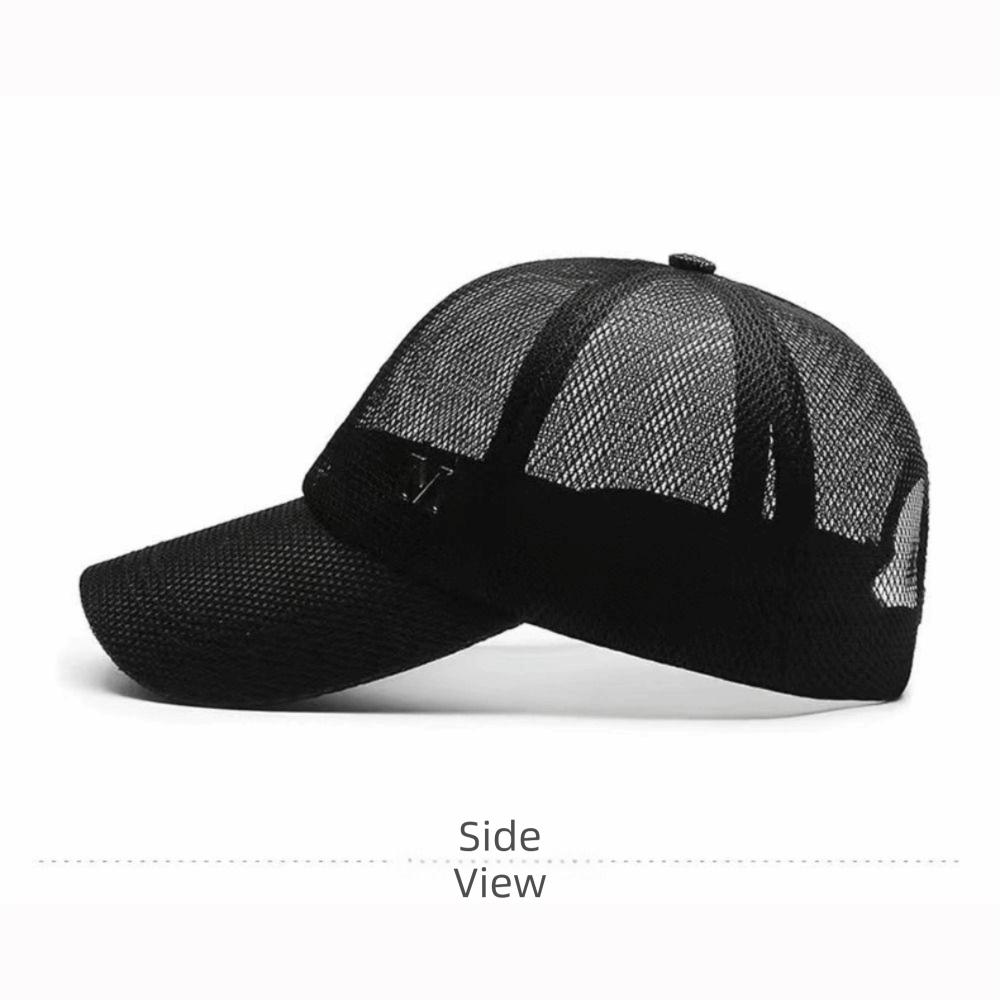 Quick-drying Mesh Cap Breathable Mesh Summer Men Hat Casual Baseball Hat Summer