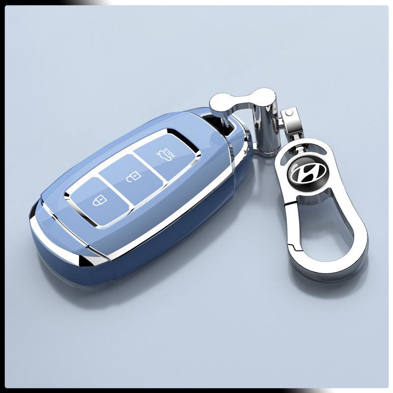 Hyundai MISTRA Luxury Protective Car Key Case - Special Shell for ix35, Compatible with 23 Models for Men and Women