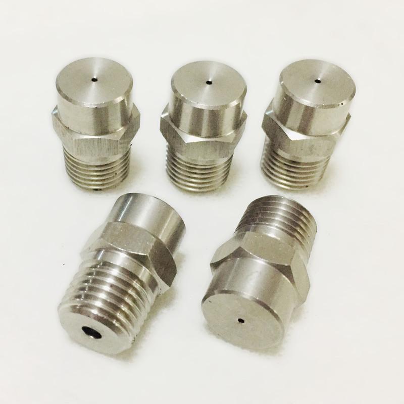 1 pcs 1/8" 1/4" 3/8" /1/2"SS solid full cone spray nozzle,Washing treatment before plating,Chemical treatment