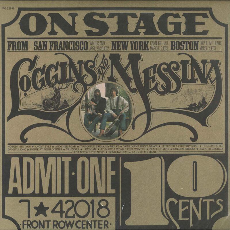 

LP Record LOGGINS & MESSINA - On Stage PG32848 COLUMBIA 1974 US Rock Used