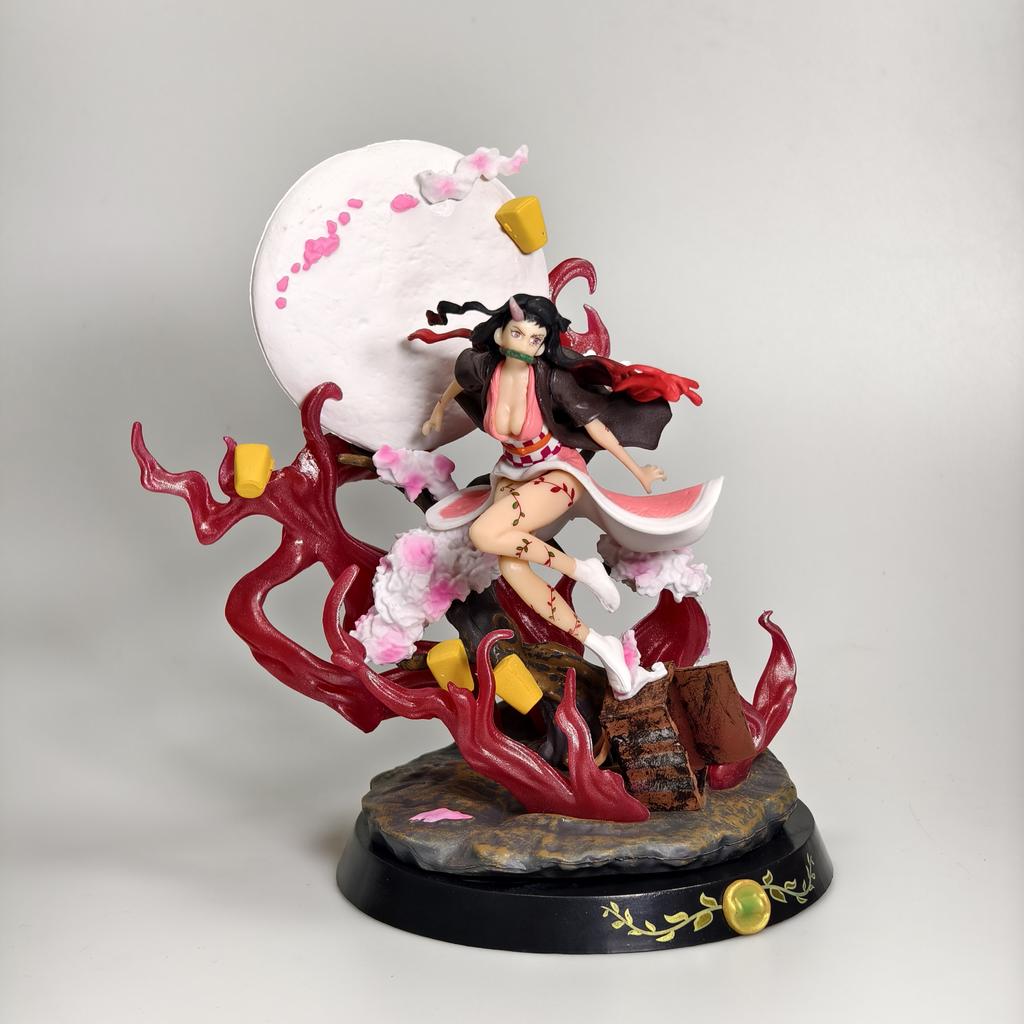14.5cm Demon Slayer Kamado Nezuko Animation Figure Miniature Gk Statue Collector Tabletop Decoration Decoration Piece Playthings Presents