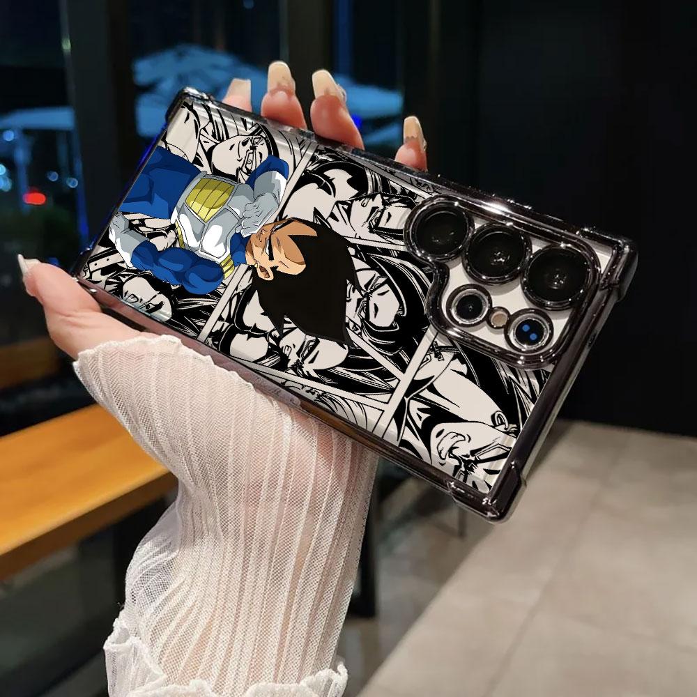 Goku Kakarot Dragons Ball Vegeta Funda For Samsung S26 Phone Case For Galaxy S25 FE S26 S24 S23 S22 S21 Ultra S20 Plus 5G Cover