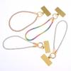 Luxury Full Phone Lanyard With Metal Clip Universal Short Chain Handheld Wrist Flash Accessory For Mobile Phones