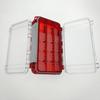 MUQZI Sports Accessory Simple Tackle Box Compact Large Capacity Easy to Use