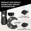 23Pcs/Set Motorcycle Accessory Bundle for Insta360/DJI/GoPro Action Camera Mount Kit
