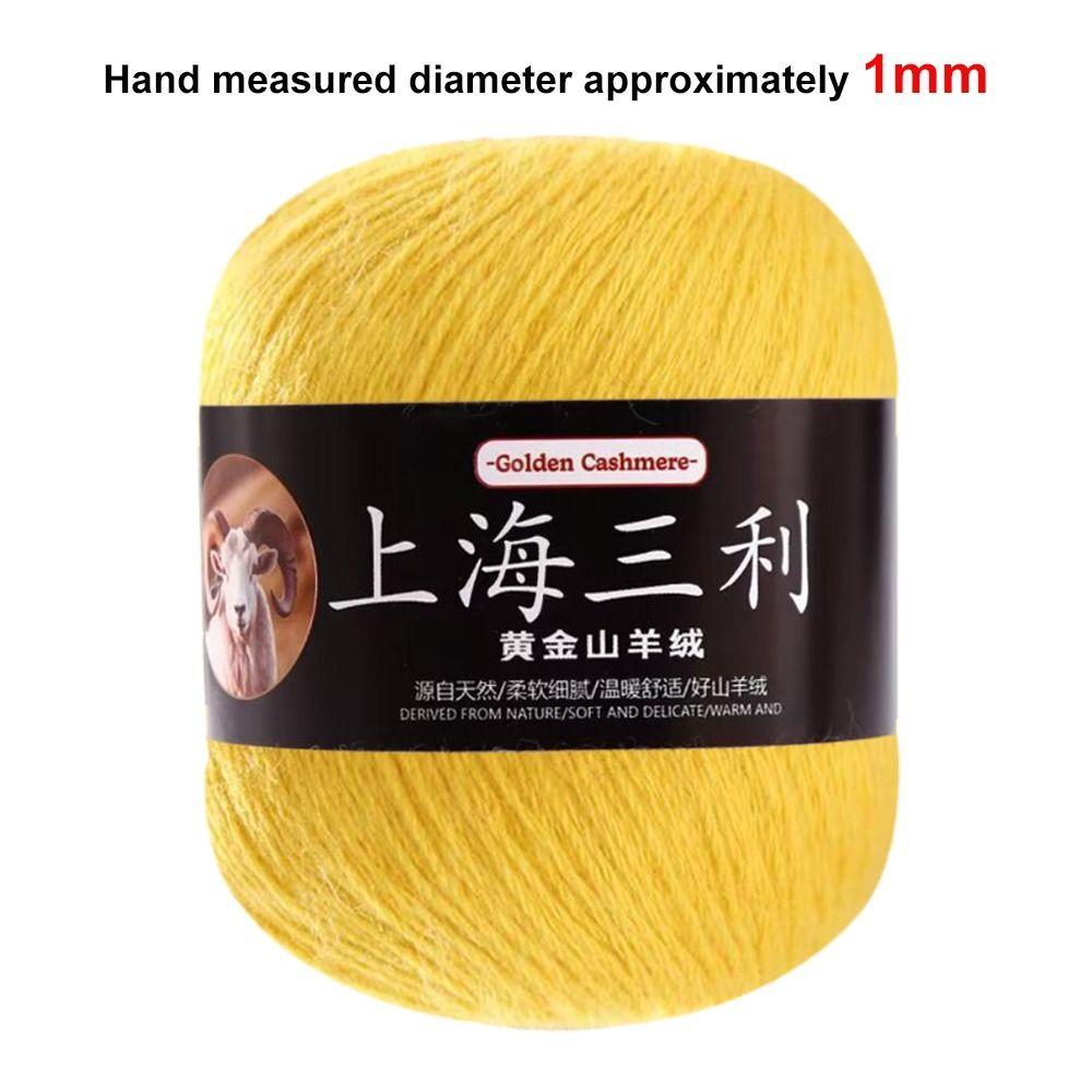 Fluffy Cashmere Yarn Cashmere Fabric Hand Knit Yarn Flexible Weaving Fiber  Neck Warmer DIY
